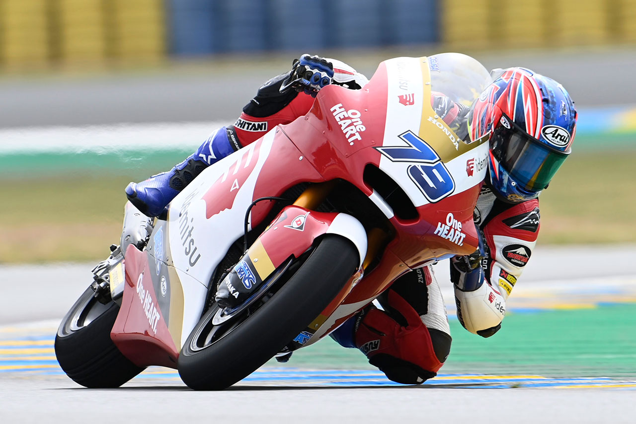 MotoGP™第5戦フランスGP／難コンディションのレースで小椋藍選手が7位フィニッシュを果たす