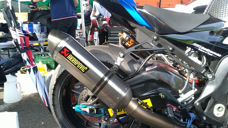 筑波ロードレース選手権 TC-Formula/ST1000 参加車両のマフラーメーカー