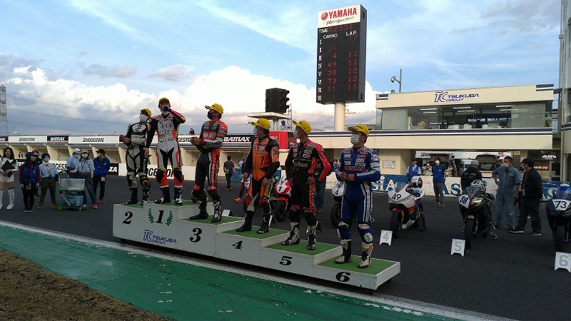 2021年3月6日 筑波ロードレース選手権第1戦 リザルト