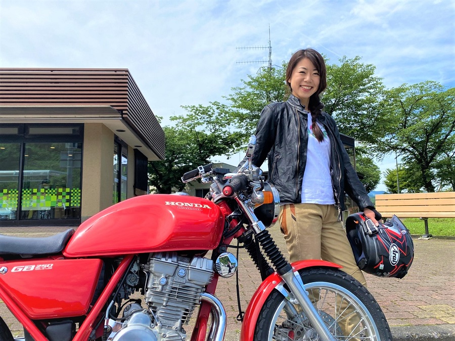 レトロなカフェレーサー、GP250クラブマン