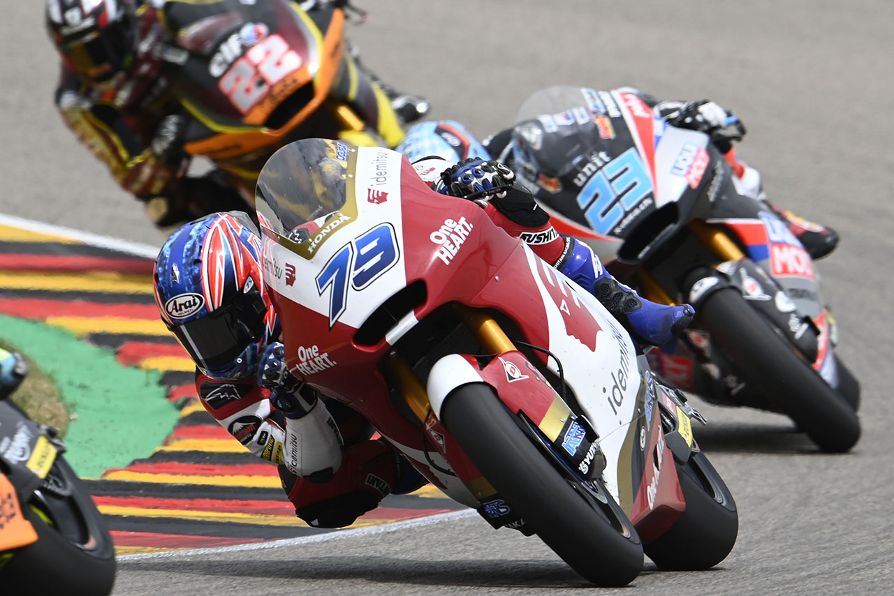 motogp2021 第7戦ドイツグランプリ moto2クラスで惜しくも転倒してしまった小椋藍選手の走り