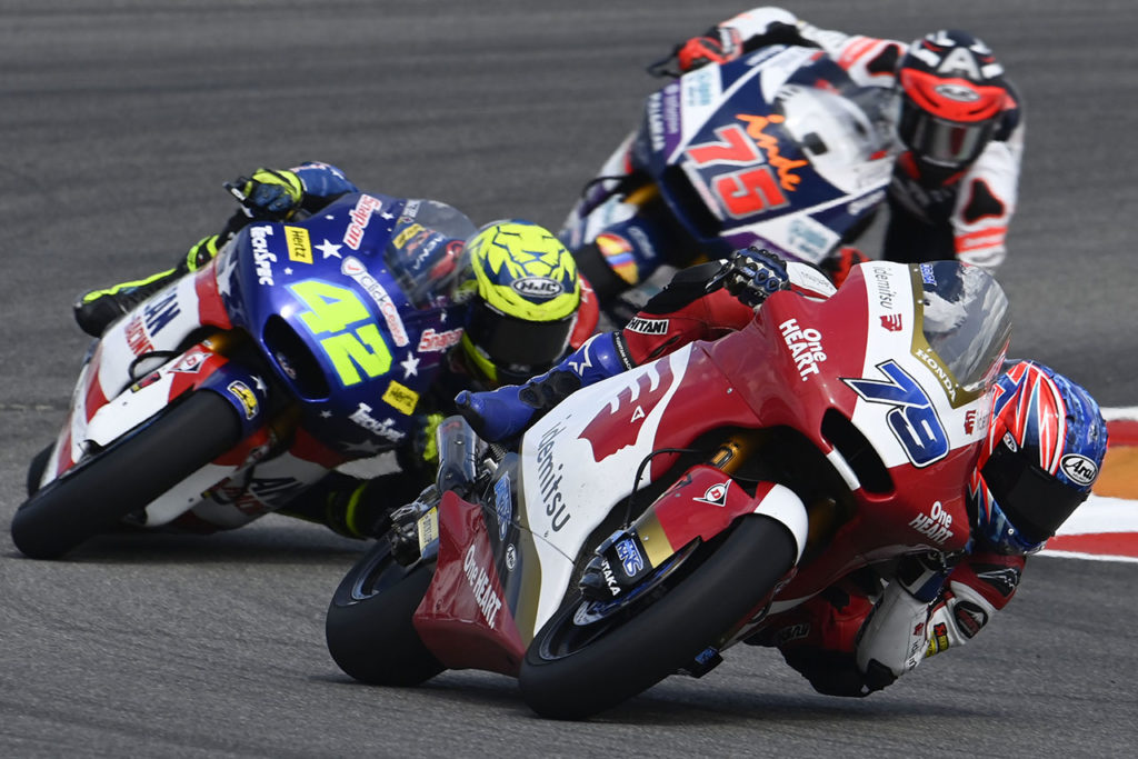 ロードレース世界選手権　2021年第15戦アメリカズ　moto2の小椋藍選手のリザルトは7位