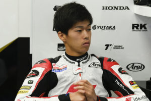 日本出身のオートバイプロライダー　小椋藍選手