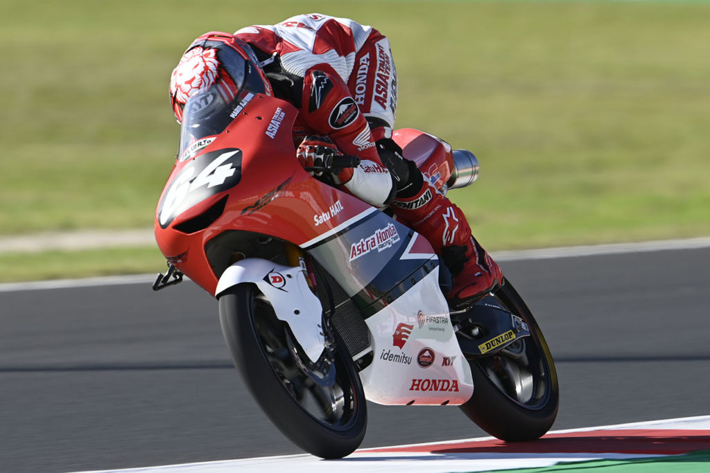 motogp2021 第16戦イタリアグランプリで世界選手権デビューしたマリオ・スリョ・アジ 選手
