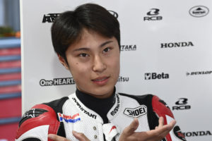 出光ホンダチームアジアのライダー 國井勇輝 選手