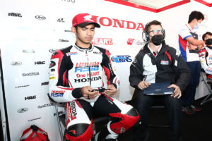 Indonesia Motorcycle Rider Andi Farid Izdihar