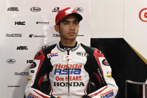 出光ホンダチームアジアのライダー アンディ・ファリド・イズディハール 選手