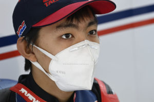 出光ホンダチームアジアのライダー 松山拓磨選手