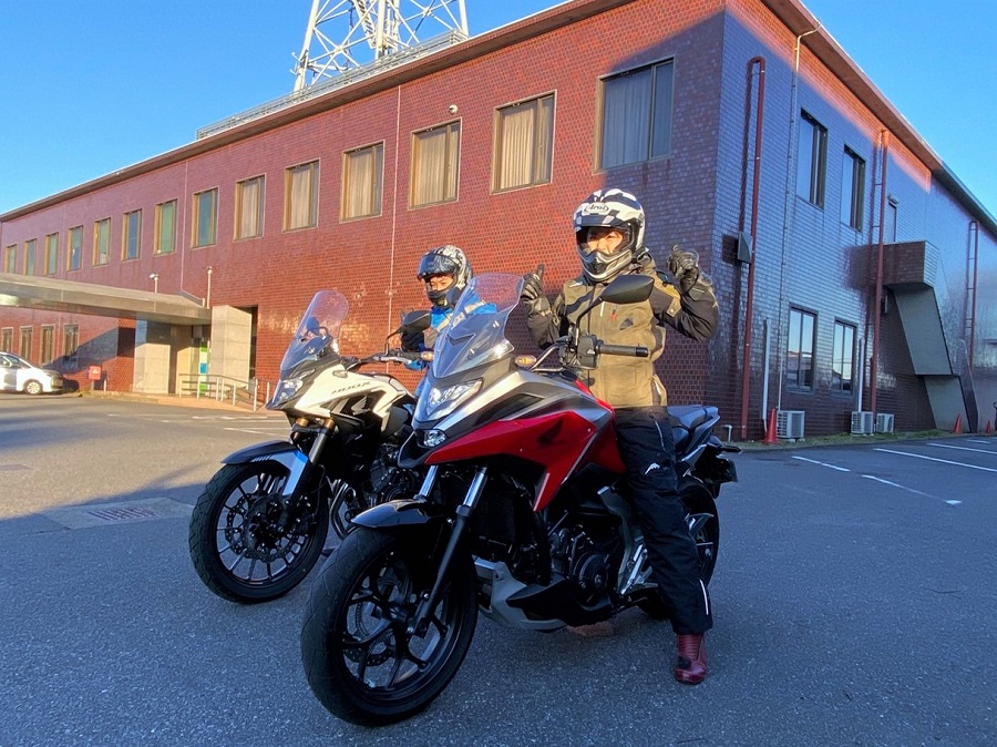 バイク情報番組で、ホンダの新型400XとNC750X（DCT）を走行レビューします！