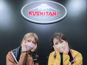 クシタニ三鷹店の女性店長・Ａちゃんと一緒に♪