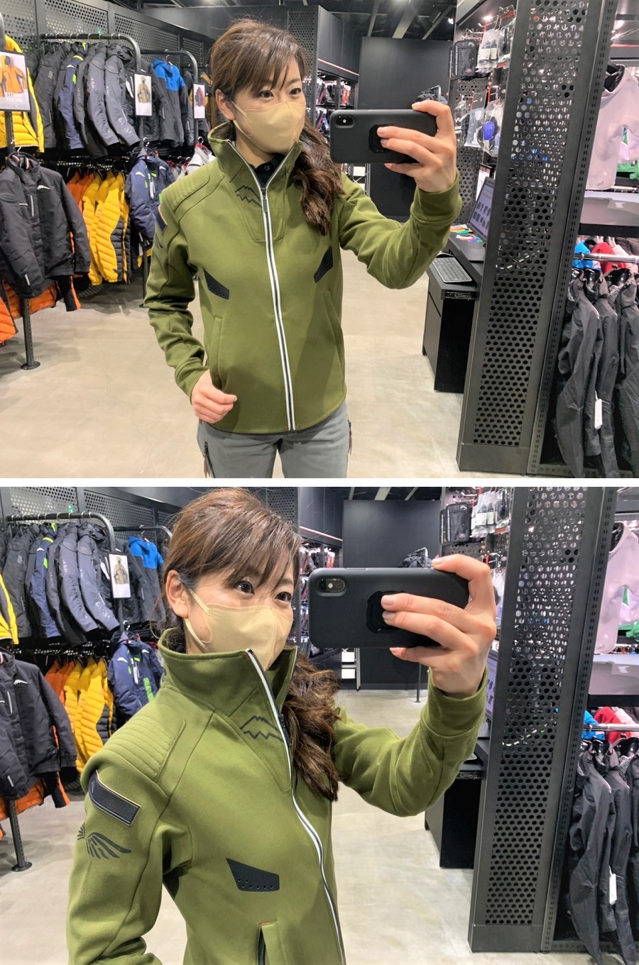 バイクジャケットを脱いだ後の服装に最適！アーカナトラックジャケット