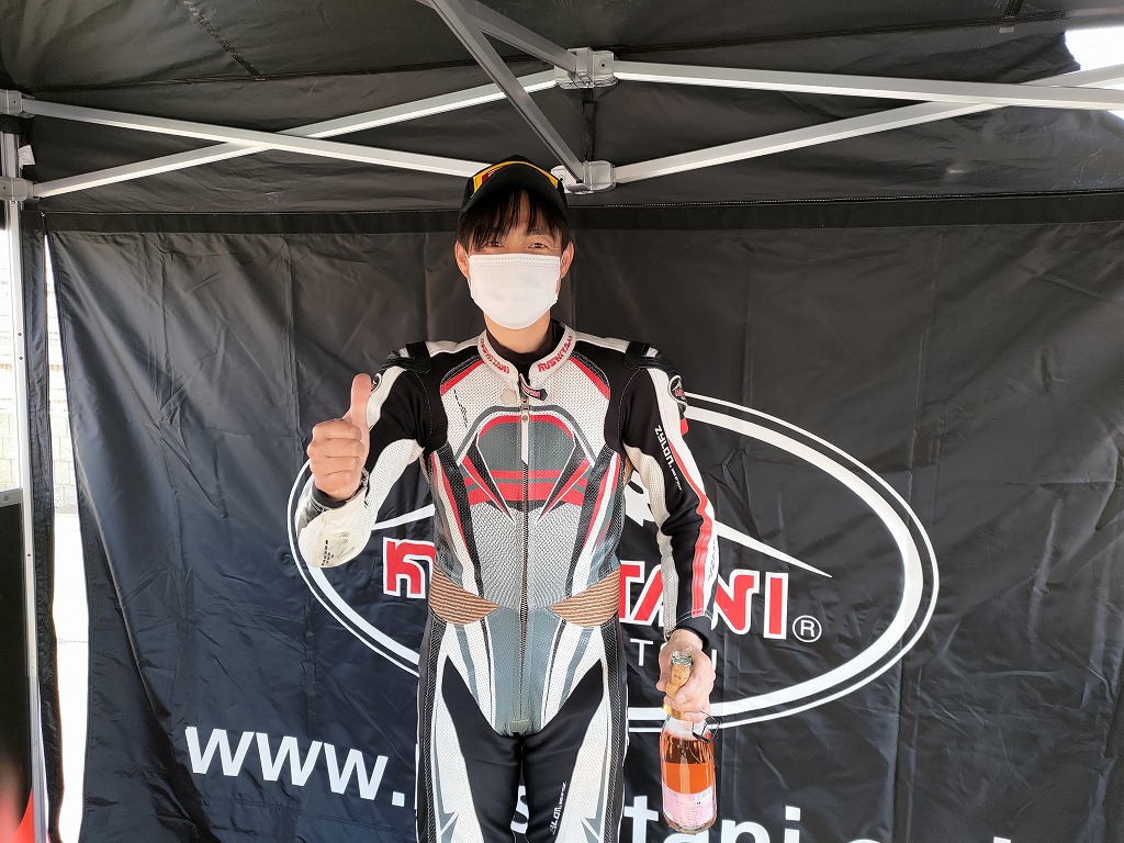 筑波ロートレース選手権開幕戦でTC250クラス3位入賞 松田 明満選手