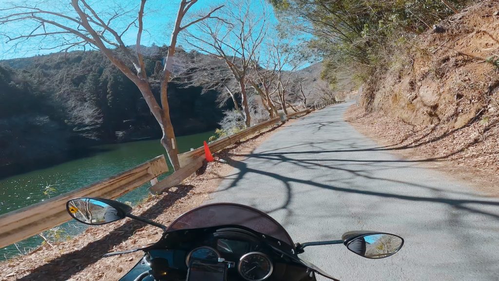 埼玉県入間と秩父にをつなぐ林道、奥武蔵グリーンライン