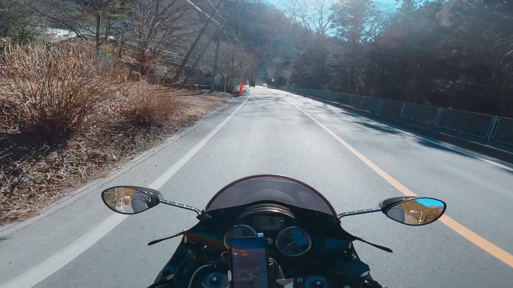 秩父ツーリングルートに最適　広くて走りやすい299号線