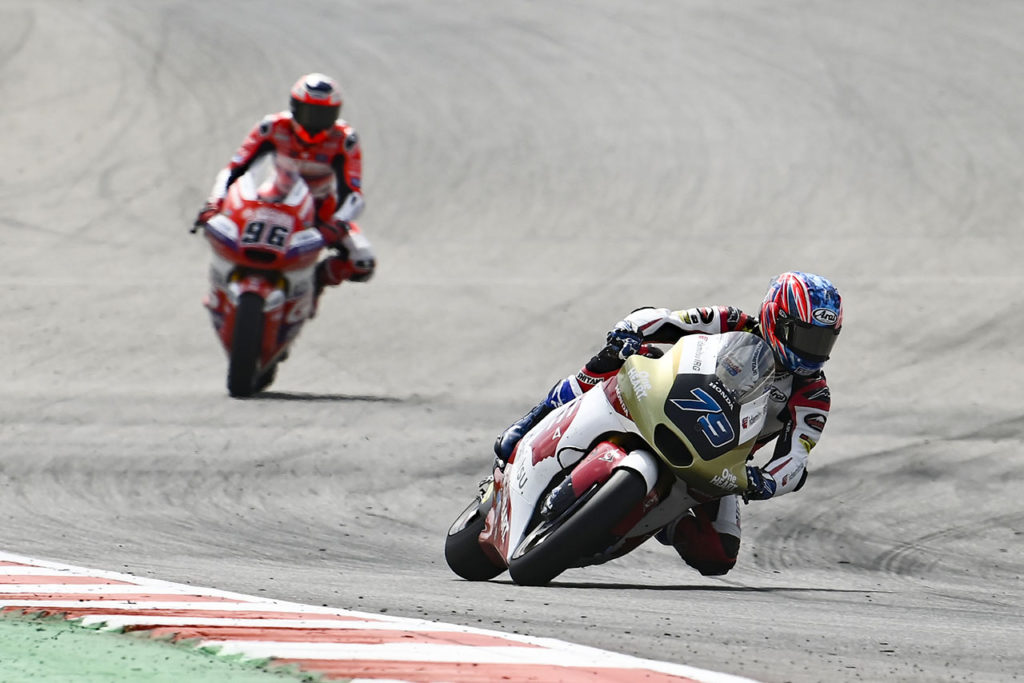2022motogp moto2クラス　アメリカズで2位表彰台を獲得した日本人ライダー　小椋藍選手