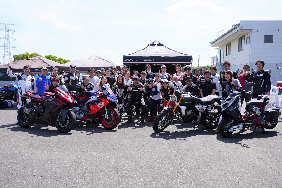 サーキット走行を習いたい方におすすめのクシタニの走行会。気軽に参加できますよ！