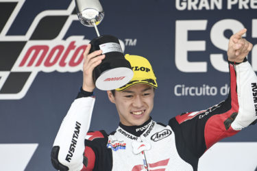 MotoGP™第6戦スペインGP／Moto2™ライダー小椋藍選手がポール・トゥ・ウインで初優勝