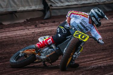 アジアから唯一参戦の大森雅俊選手、不運なマシントラブルに見舞われる【2024 FIM フラットトラック世界選手権 第3戦 イギリス】
