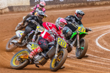アジアから唯一参戦の大森雅俊選手、順調にポイントを積み重ねて決勝進出！【2024 FIM フラットトラック世界選手権 第5戦 チェコ】